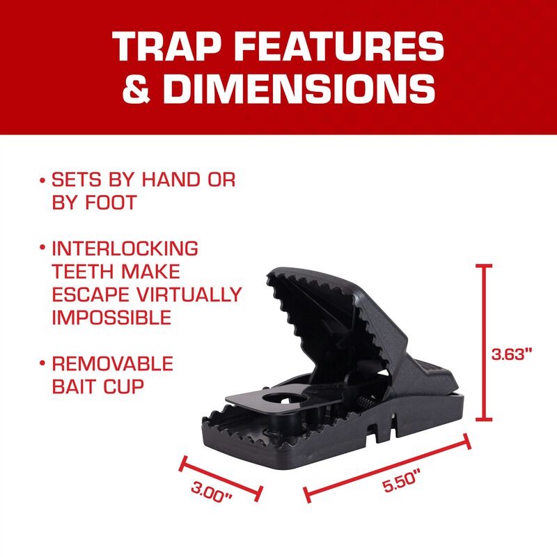 Tomcat&reg; Rat Snap Trap image number null