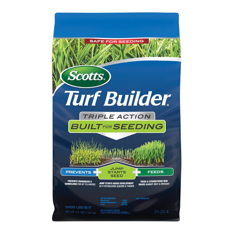 Scotts&reg; Turf Builder&reg; Triple Action Built For Seeding image number null