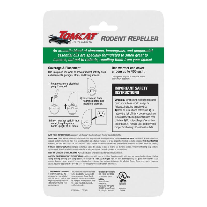 Tomcat&reg; Repellents Rodent Repeller image number null