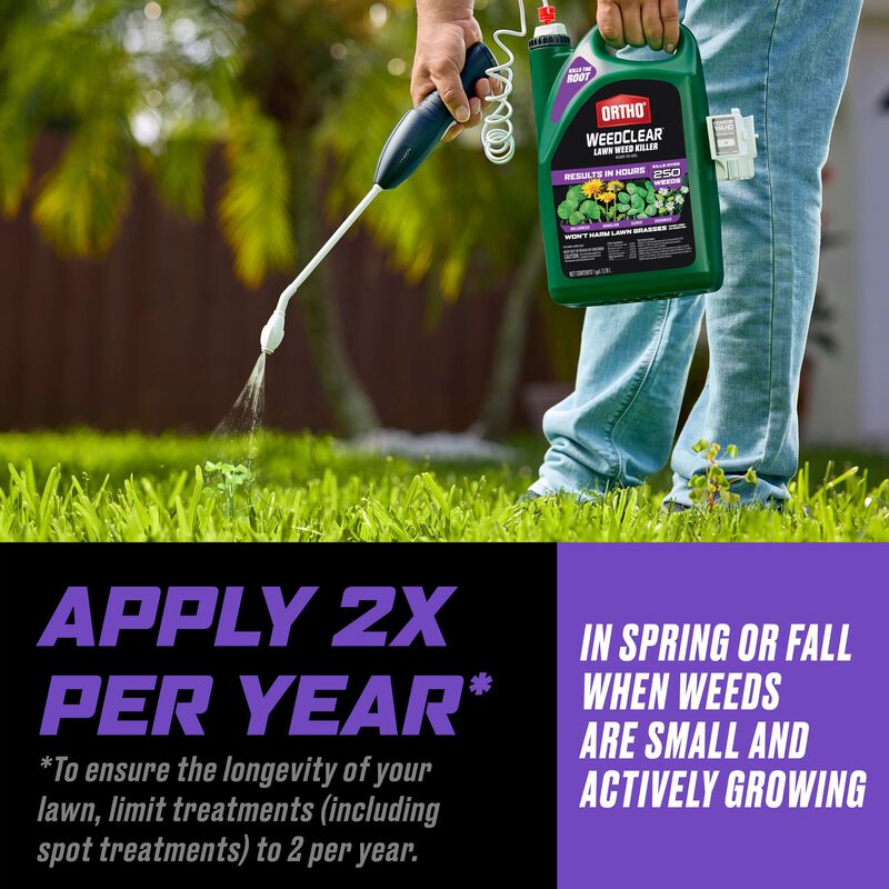 Ortho&reg; WeedClear&trade; Lawn Weed Killer Ready-to-Use₁ (South) image number null