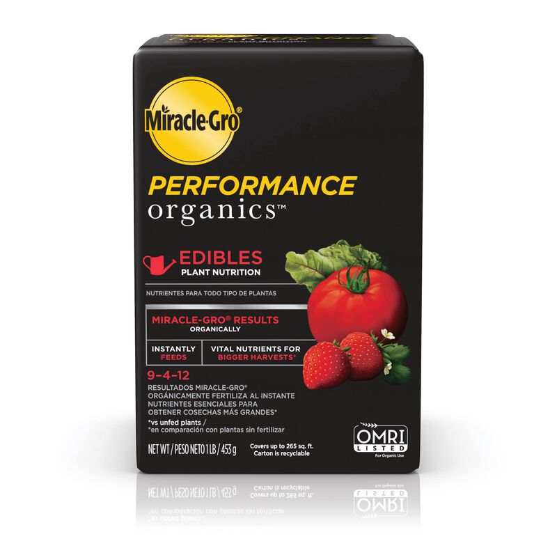Miracle-Gro&reg; Performance Organics Edibles Plant Nutrition image number null