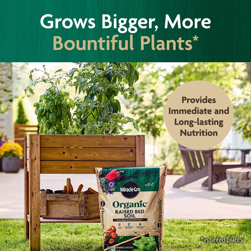 Miracle-Gro Organic&trade; Raised Bed Soil image number null