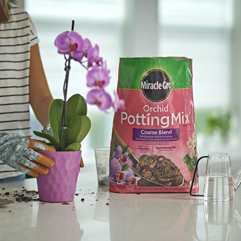 Miracle-Gro&reg; Orchid Potting Mix Coarse Blend image number null