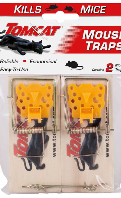 Tomcat&reg; Mouse Traps (Wooden)