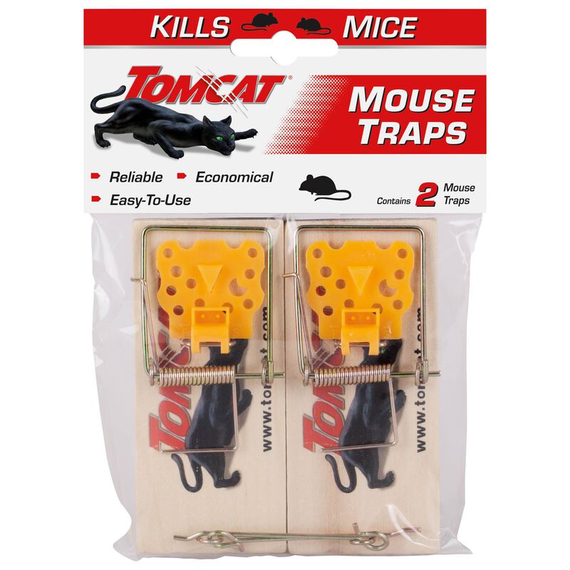 Tomcat&reg; Mouse Traps (Wooden) image number null