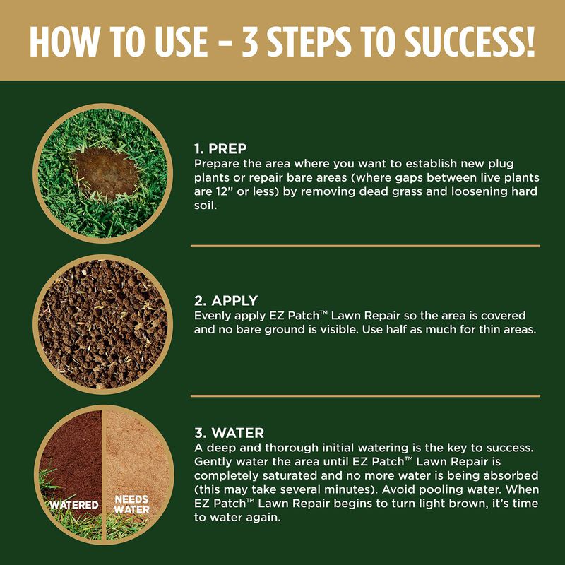 Scotts&reg; EZ Patch&trade;️ Lawn Repair for St. Augustine Lawns image number null