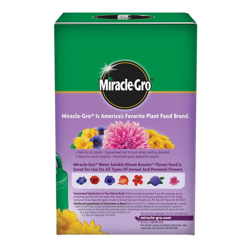 Miracle-Gro&reg; Water Soluble Bloom Booster&reg; Flower Food image number null