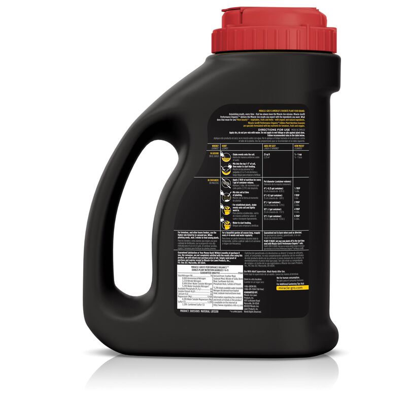 Miracle-Gro&reg; Performance Organics Edibles Plant Nutrition Granules image number null