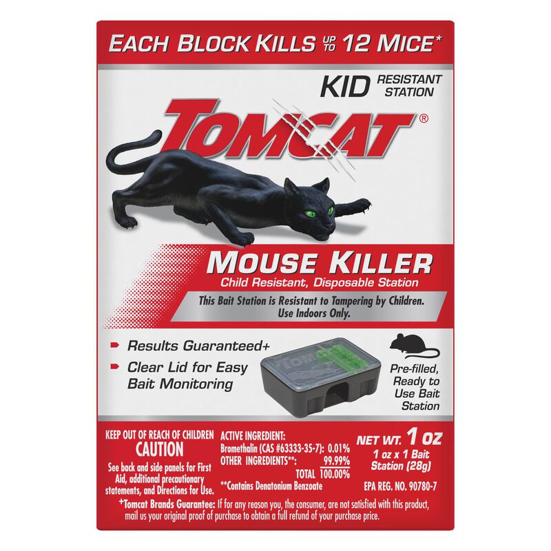 Tomcat&reg; Mouse Killer Child Resistant, Disposable Station image number null