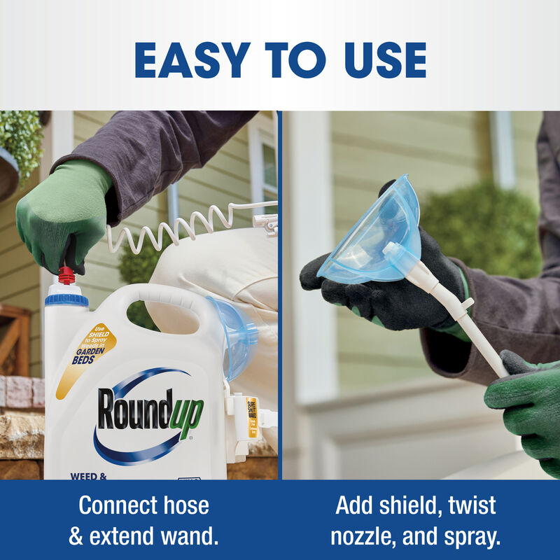 Roundup&reg; Weed & Grass Killer₄ with Sure Shot Wand&reg; image number null