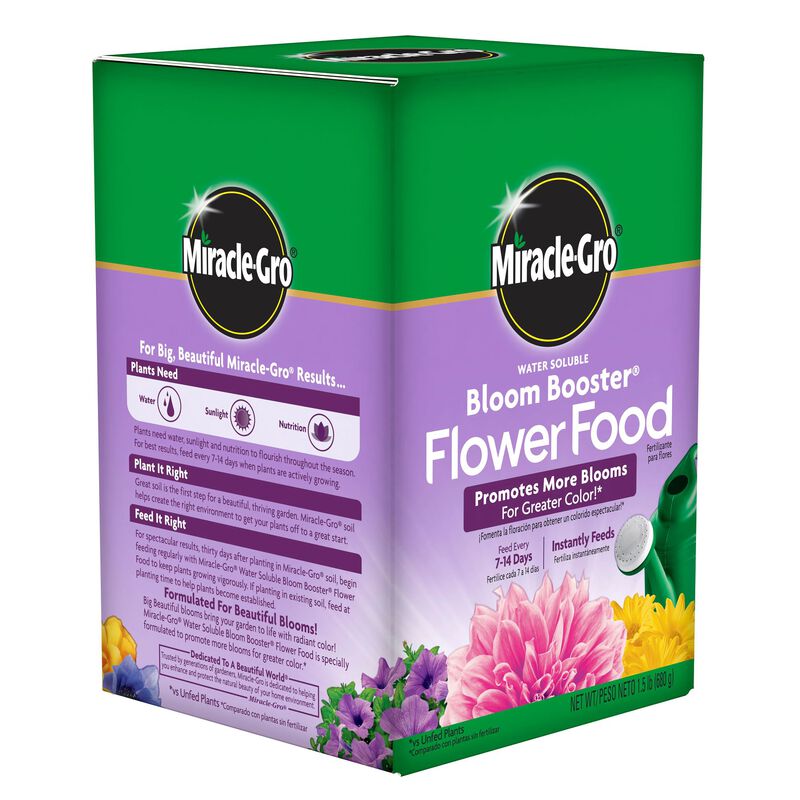 Miracle-Gro&reg; Water Soluble Bloom Booster&reg; Flower Food image number null
