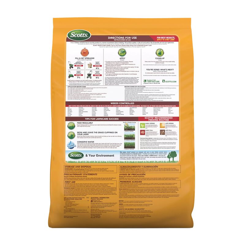 Scotts&reg; Turf Builder&reg; WinterGuard&reg; Fall Weed & Feed₅ image number null