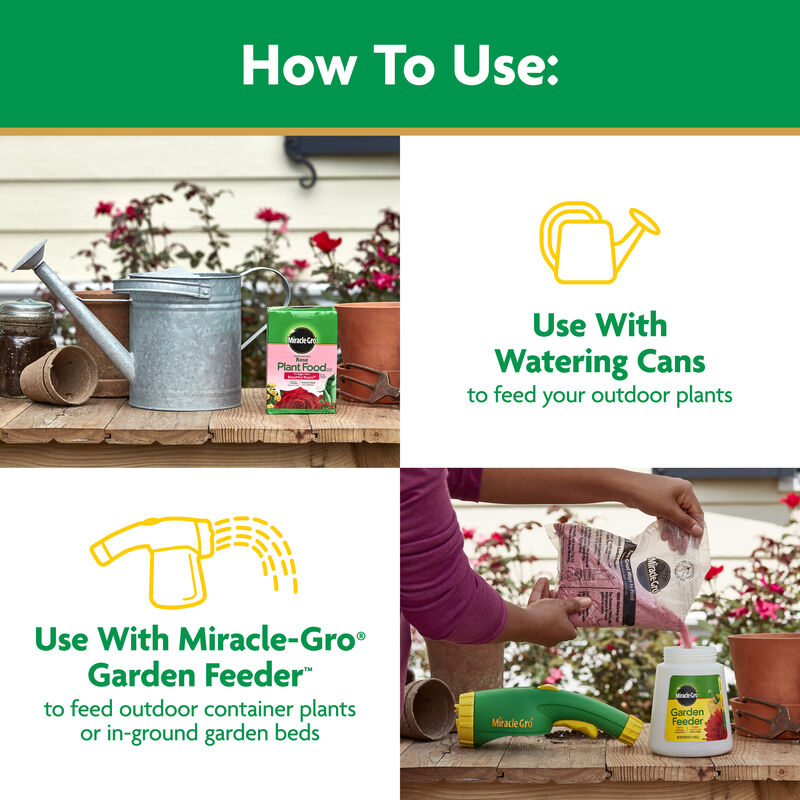 Miracle-Gro&reg; Water Soluble Rose Plant Food image number null