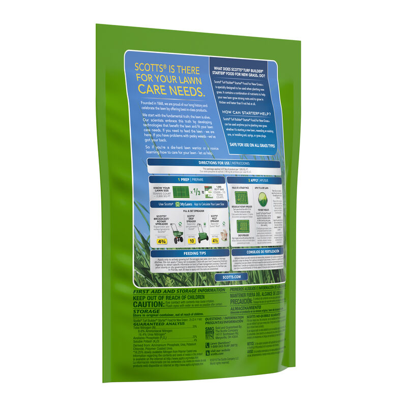 Scotts&reg; Turf Builder&reg; Starter&reg; Food for New GrassFL - Florida Fertilizer image number null