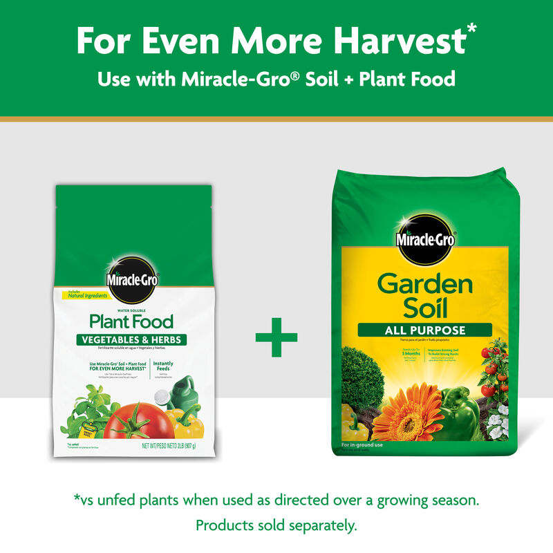 Miracle-Gro&reg; Water Soluble Plant Food Vegetables and Herbs image number null