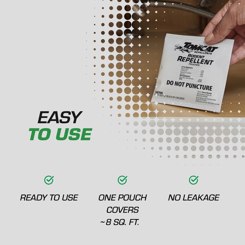 Tomcat&reg; Repellents Rodent Repellent Pouches image number null