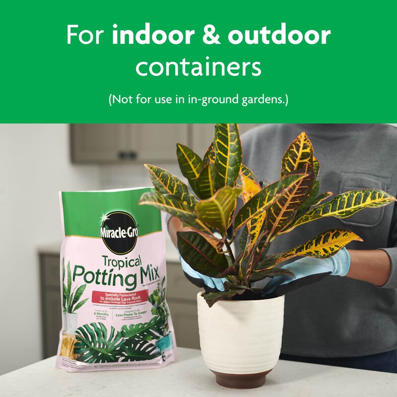 Miracle-Gro&reg; Tropical Potting Mix image number null