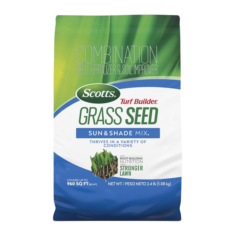 Scotts&reg; Turf Builder&reg; Grass Seed Sun & Shade Mix&reg; image number null