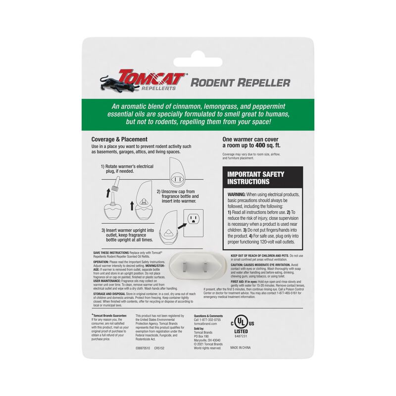 Tomcat&reg; Repellents Rodent Repeller image number null