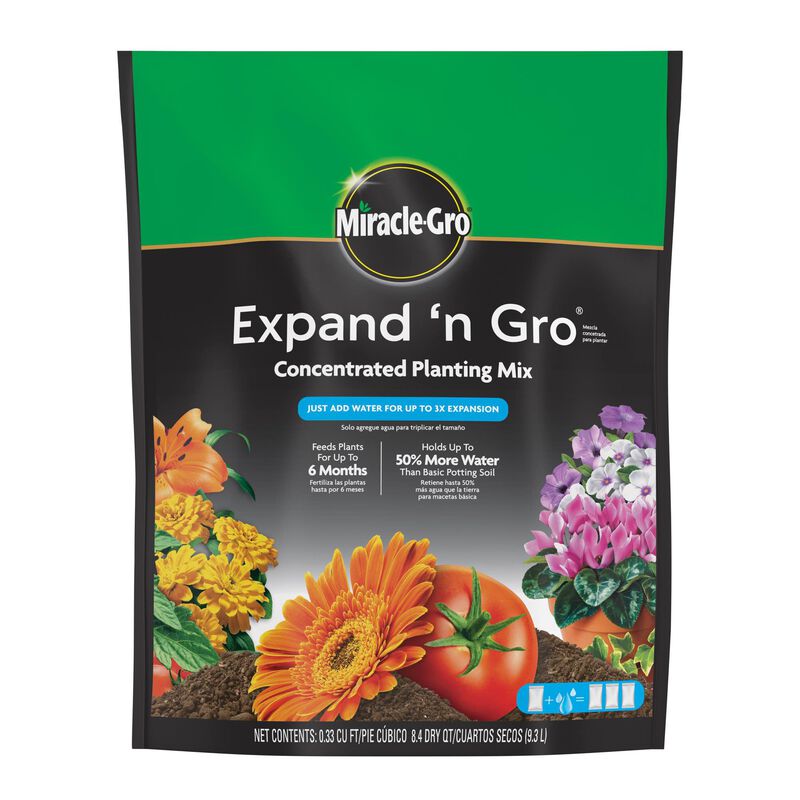 Miracle-Gro&reg; Expand 'N Gro Concentrated Planting Mix 0.33CF image number null