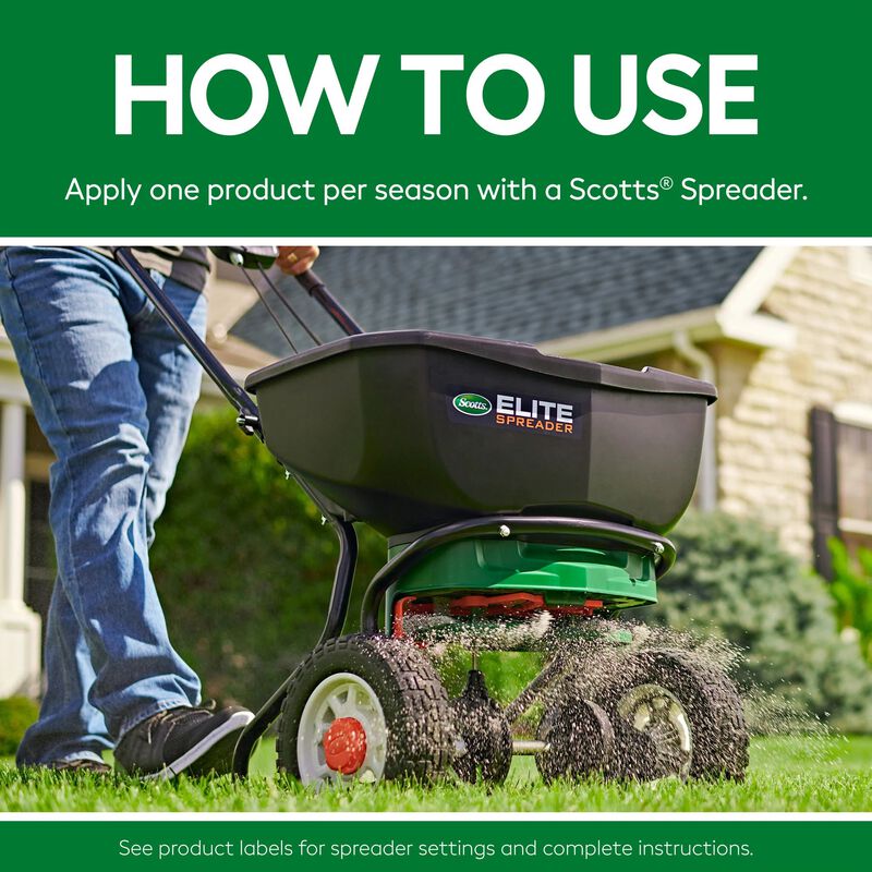 Scotts&reg; Turf Builder&reg; Weed & Feed₅, SummerGuard and WinterGuard image number null