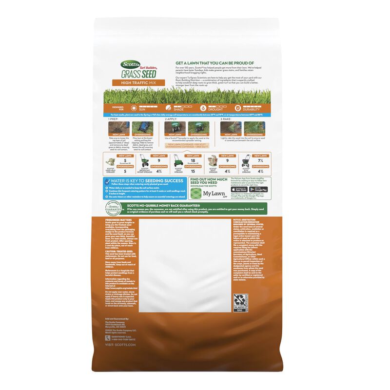 Scotts&reg; Turf Builder&reg; Grass Seed High Traffic Mix image number null