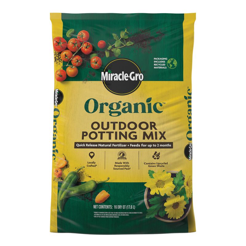 Miracle-Gro Organic&trade; Outdoor Potting Mix image number null