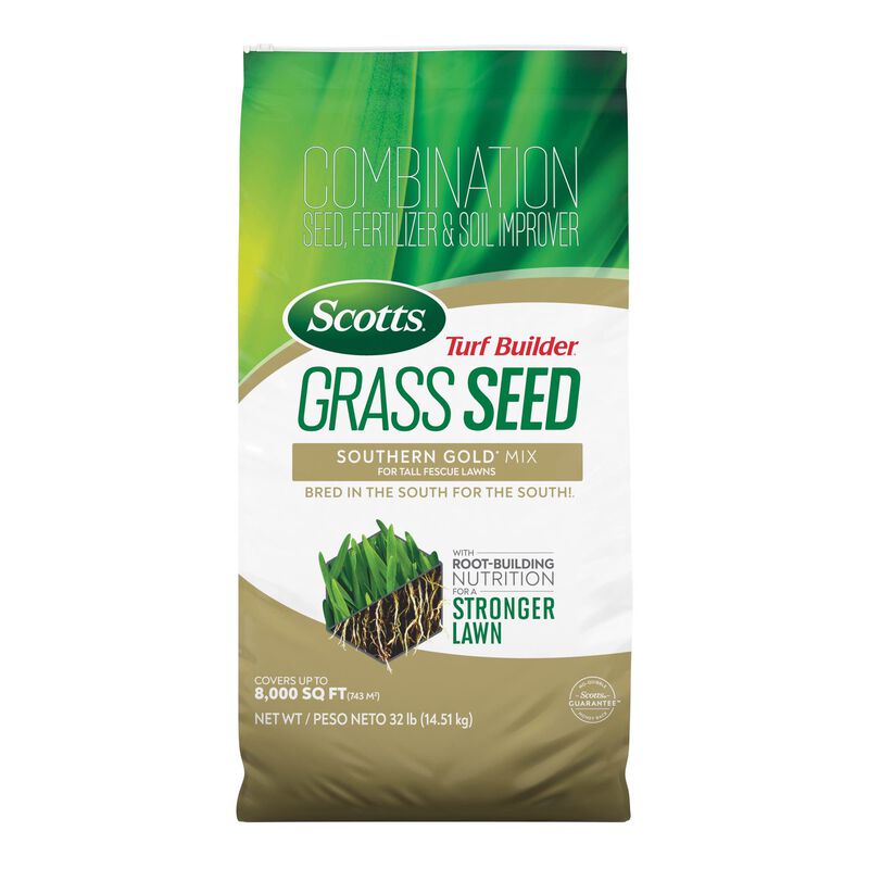 Scotts&reg; Turf Builder&reg; Grass Seed Southern Gold&reg; Mix for Tall Fescue Lawns image number null