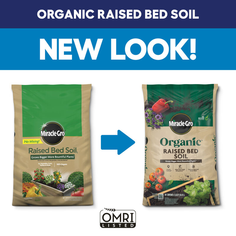 Miracle-Gro Organic&trade; Raised Bed Soil image number null