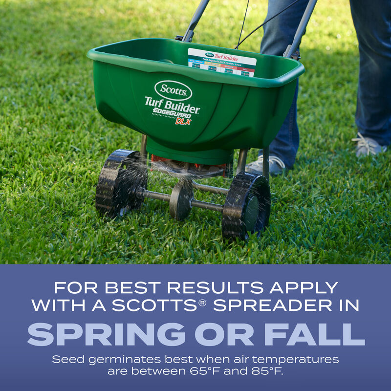 Scotts&reg; Turf Builder&reg; Grass Seed Heat-Tolerant Blue&reg; Mix for Tall Fescue Lawns image number null