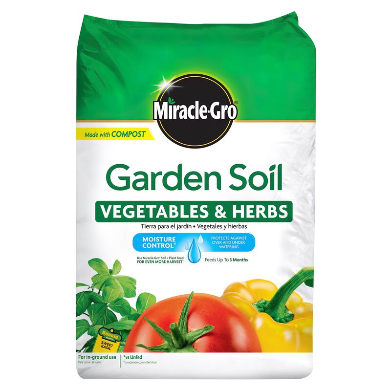 Miracle-Gro&reg; Garden Soil Vegetables & Herbs image number null