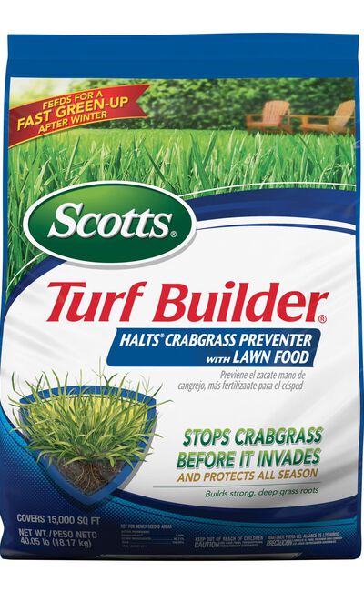 Scotts&reg; Turf Builder&reg; Halts&reg; Crabgrass Preventer with Lawn Food