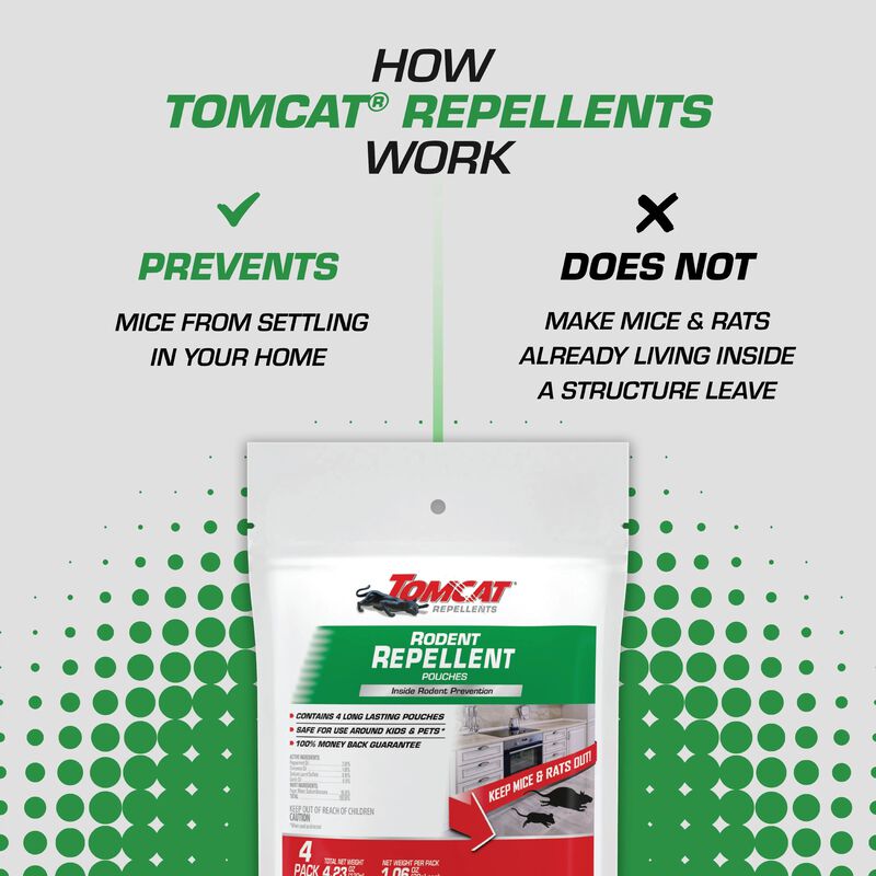 Tomcat&reg; Repellents Rodent Repellent Pouches image number null