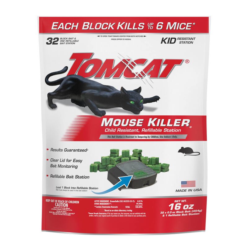 Tomcat&reg; Mouse Killer(e) Child Resistant, Refillable Station image number null