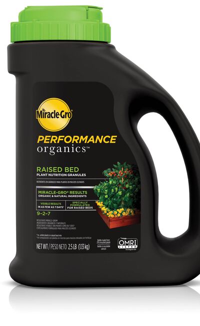 Miracle-Gro&reg; Performance Organics Raised Bed Plant Nutrition Granules