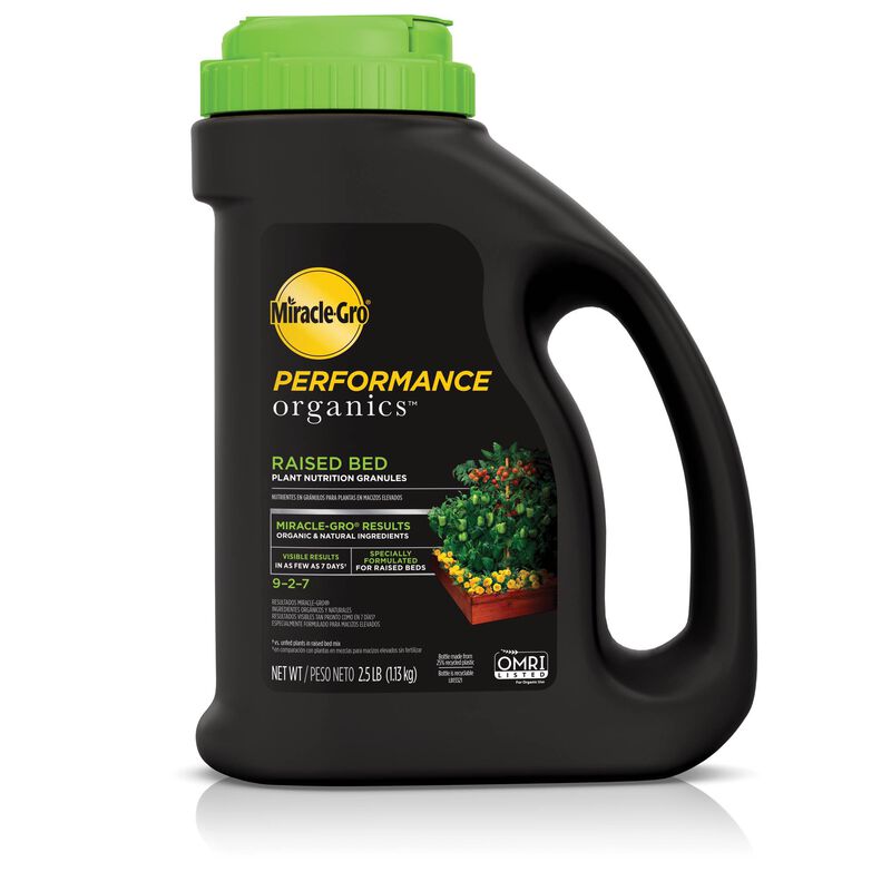 Miracle-Gro&reg; Performance Organics Raised Bed Plant Nutrition Granules image number null