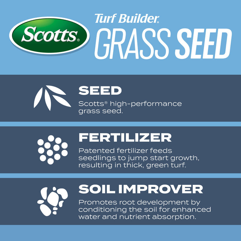 Scotts&reg; Turf Builder&reg; Grass Seed Kentucky Bluegrass Mix image number null