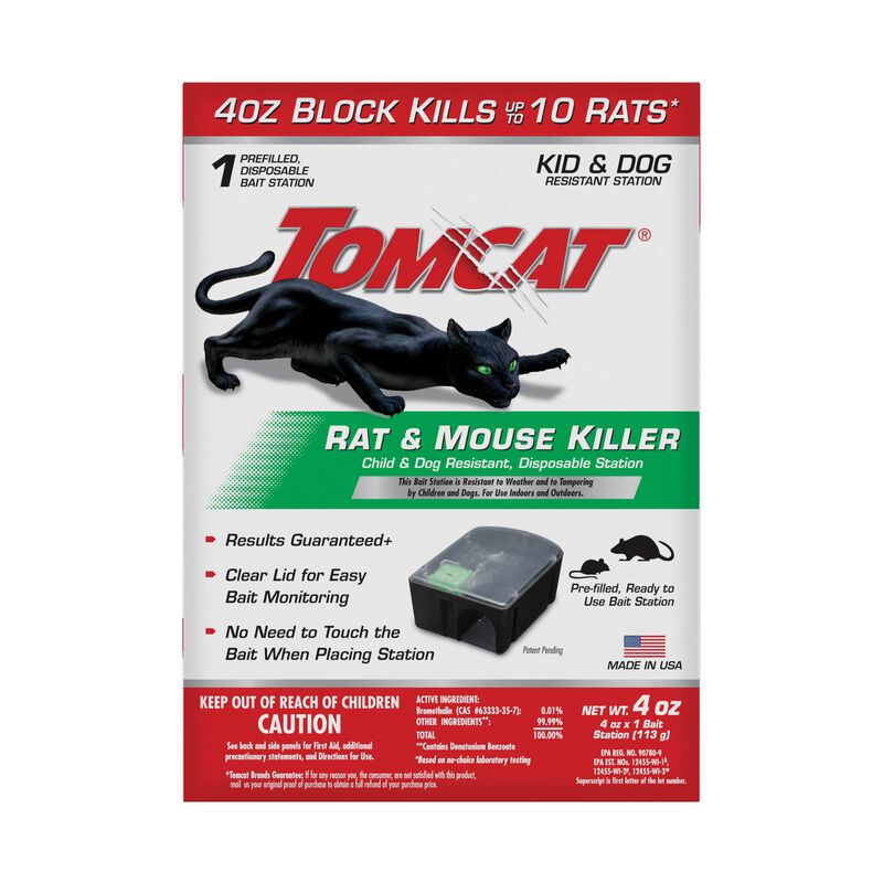 Tomcat&reg; Rat & Mouse Killer Child & Dog Resistant, Disposable Station image number null