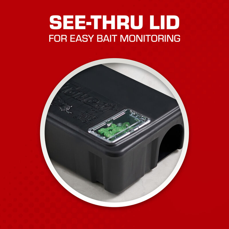 Tomcat&reg; Rat and Mouse Killer Child and Dog Resistant, Refillable Station image number null