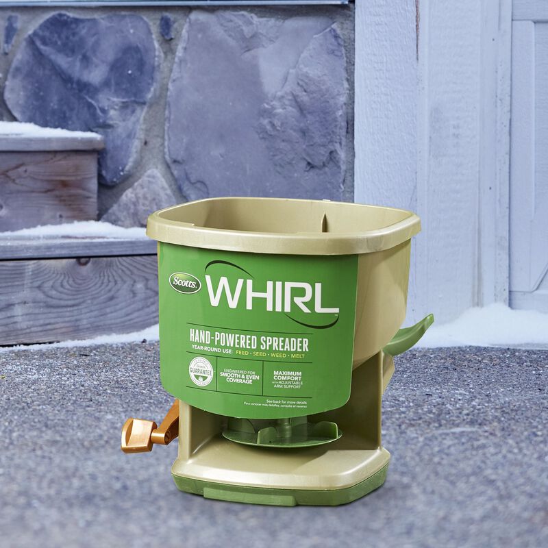 Scotts&reg; Whirl&trade; Hand-Powered Spreader image number null