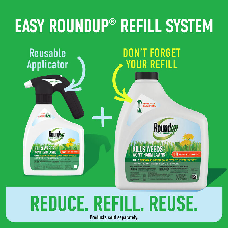 Roundup&reg; For Lawns₁ with QuickHand&trade; Sprayer image number null