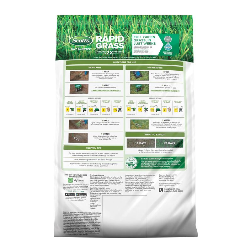 Scotts&reg; Turf Builder&reg; Rapid Grass Tall Fescue Mix image number null