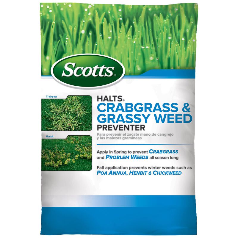 Scotts&reg; Halts&reg; Crabgrass & Grassy Weed Preventer image number null