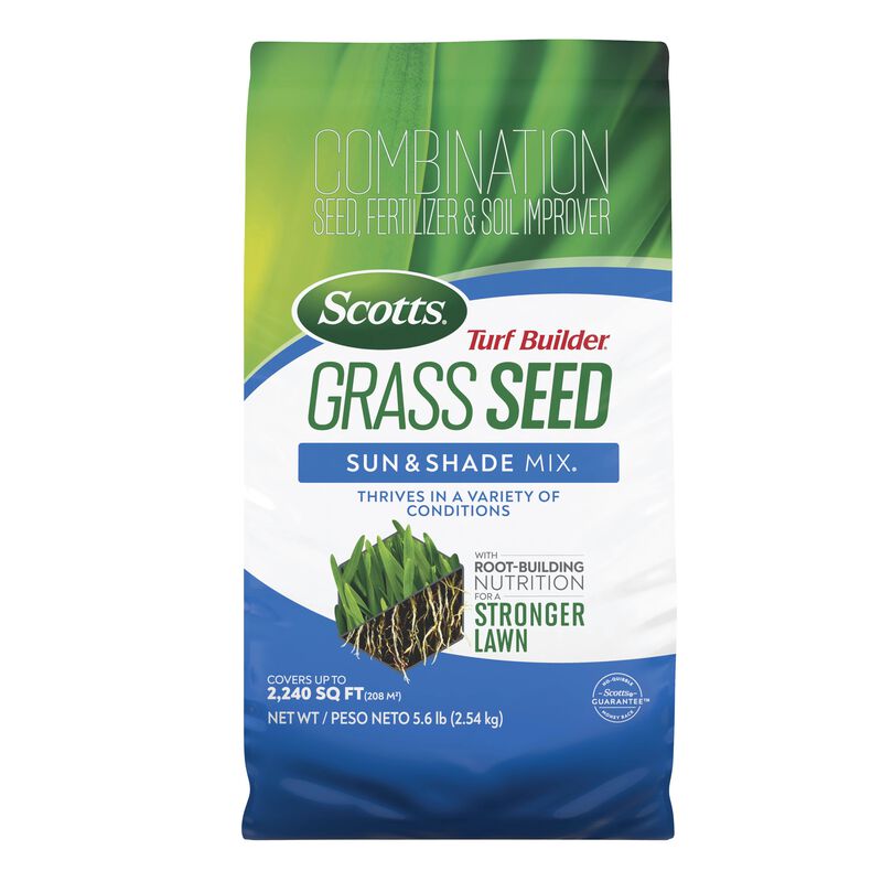 Scotts&reg; Turf Builder&reg; Grass Seed Sun & Shade Mix&reg; image number null