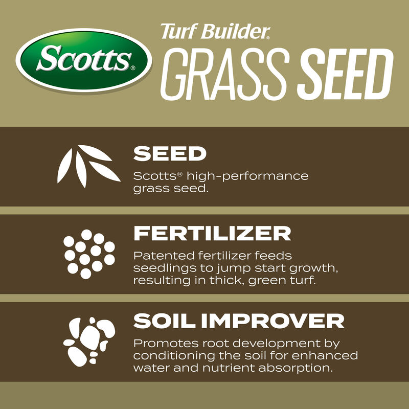 Scotts&reg; Turf Builder&reg; Grass Seed Southern Gold&reg; Mix for Tall Fescue Lawns image number null