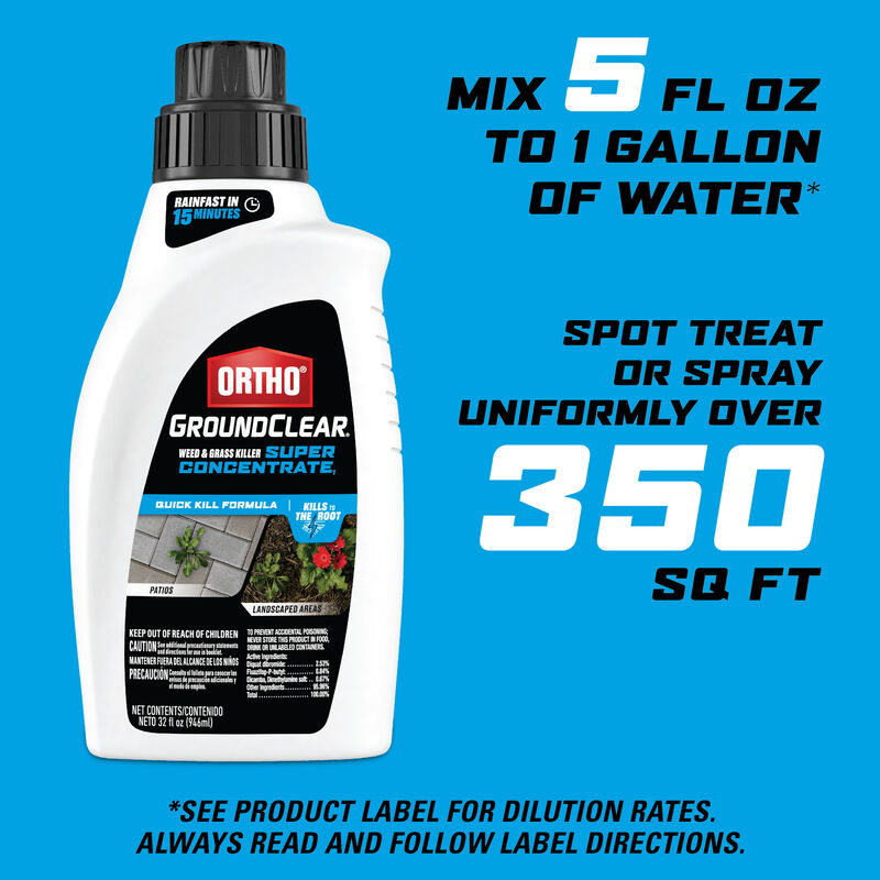 Ortho&reg; Groundclear&reg; Weed & Grass Killer Super Concentrate₁ image number null