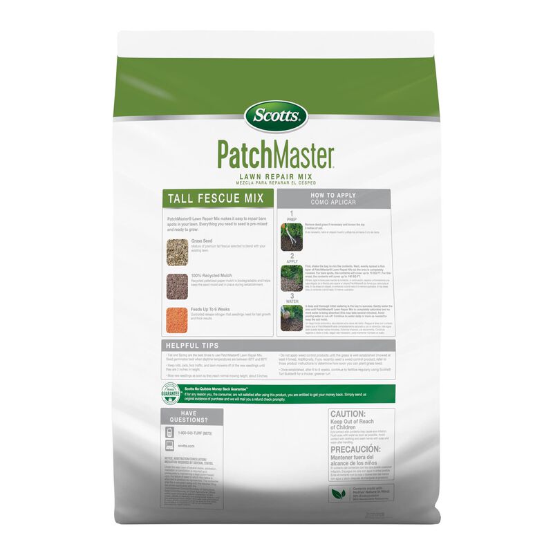 Scotts&reg; PatchMaster&reg; Lawn Repair Mix Tall Fescue Mix image number null