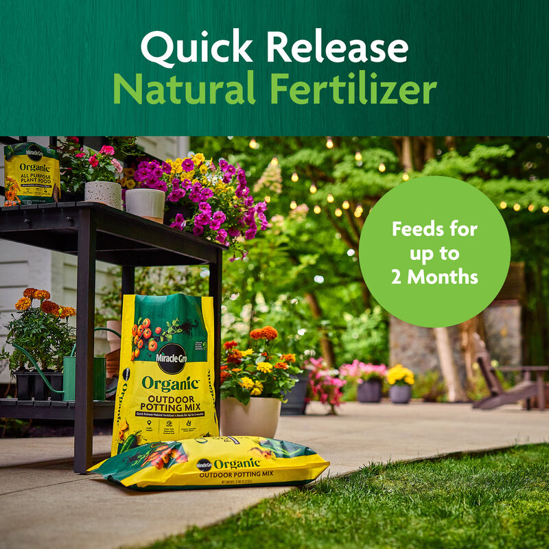 Miracle-Gro Organic&trade; Outdoor Potting Mix image number null