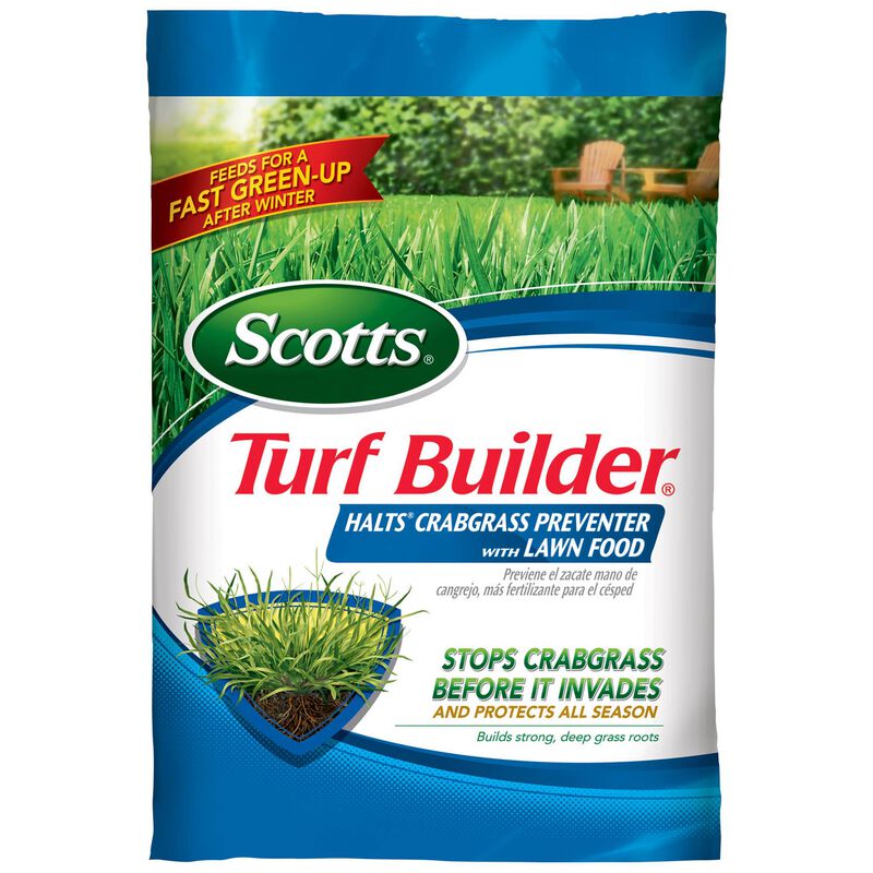 Scotts&reg; Turf Builder&reg; Halts&reg; Crabgrass Preventer with Lawn Food image number null