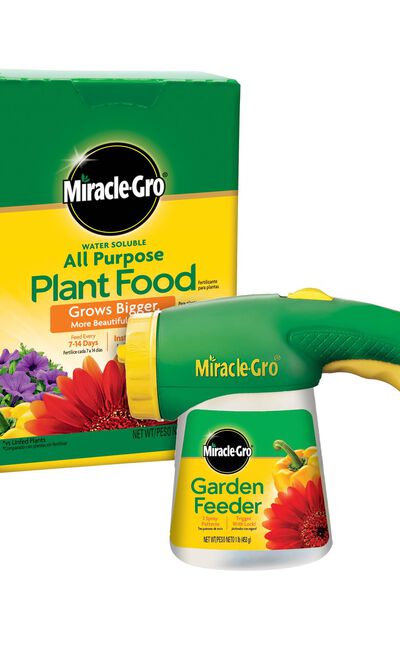 Miracle-Gro&reg; Water Soluble All Purpose Plant Food and Garden Feeder Bundle